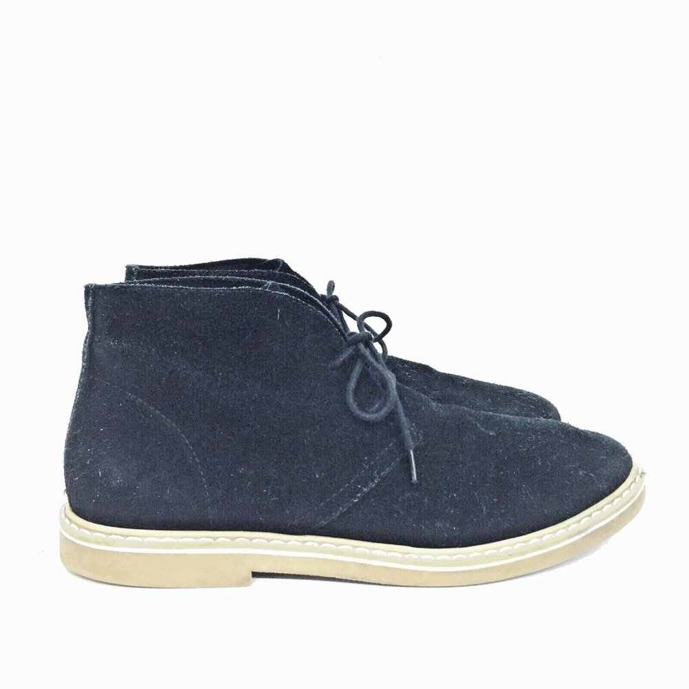 GAP Mens 8/41 Black Suede Desert Chukka Ankle Boots